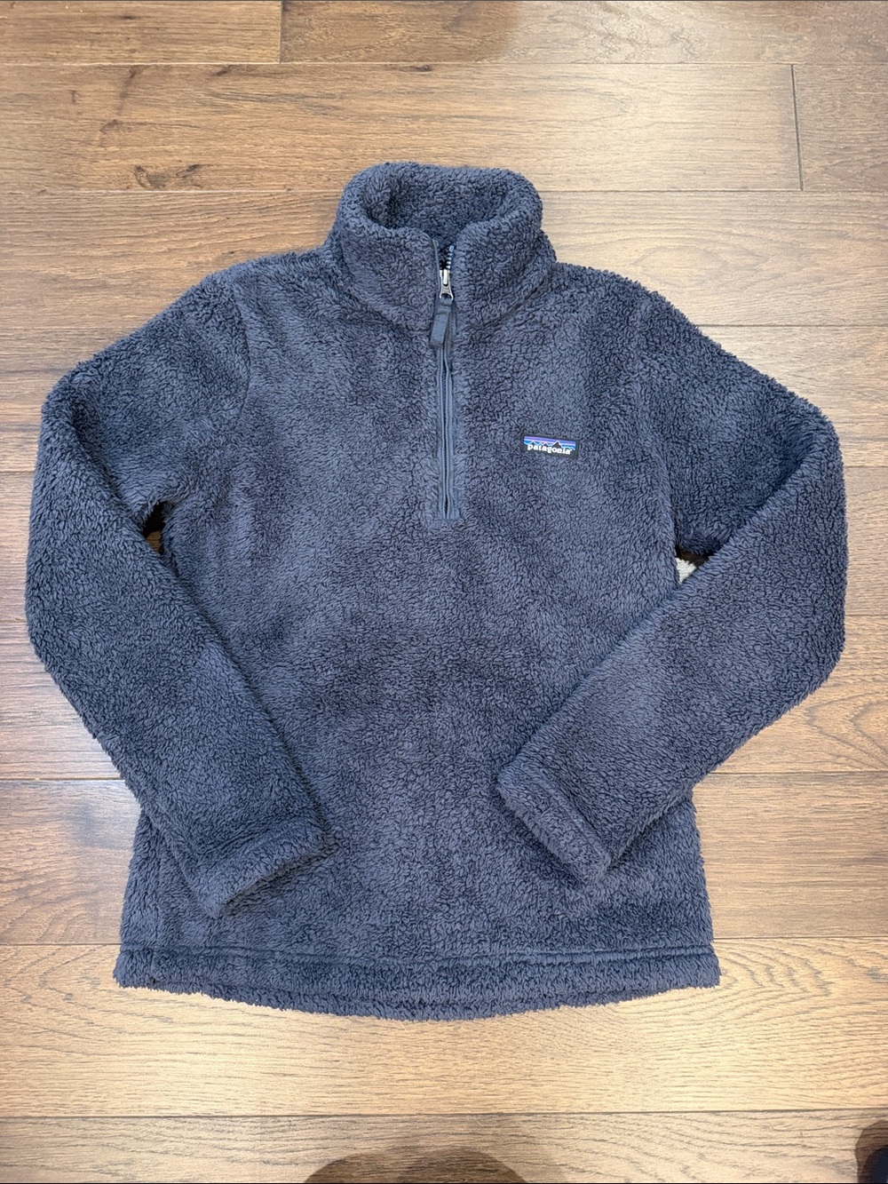 Patagonia Los Gatos 1/4 Zip Fleece Pullover in Size XS in Smolder Blue - C31
